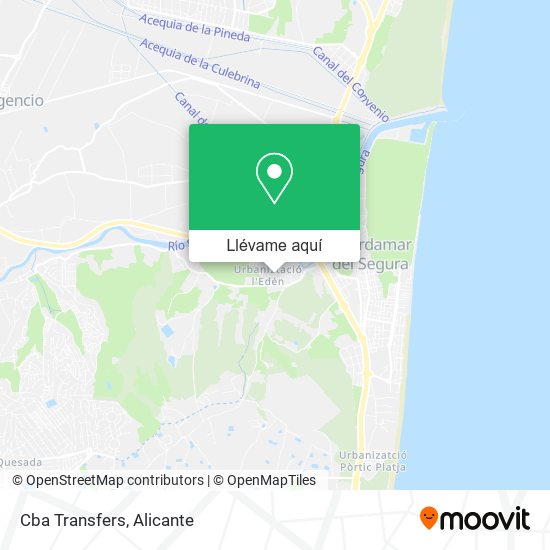 Mapa Cba Transfers
