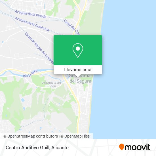 Mapa Centro Auditivo Guill