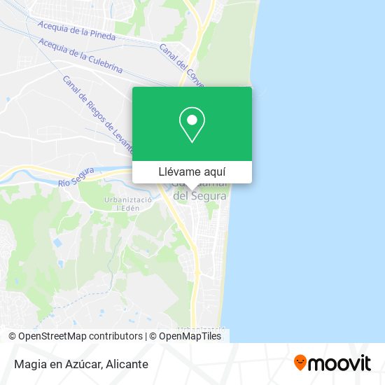 Mapa Magia en Azúcar
