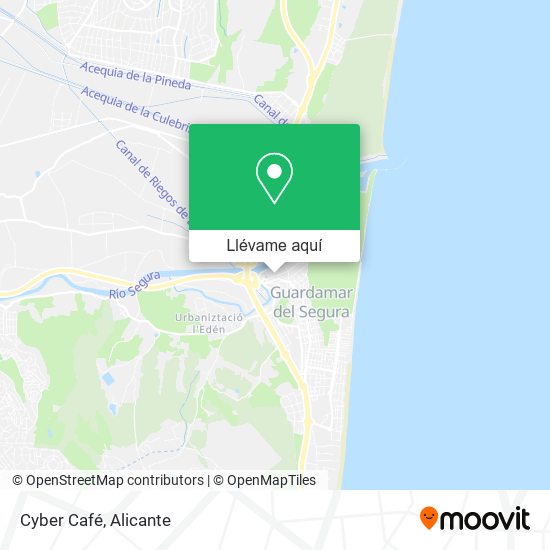 Mapa Cyber Café