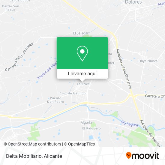 Mapa Delta Mobiliario