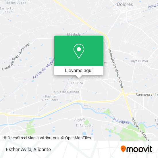 Mapa Esther Ávila