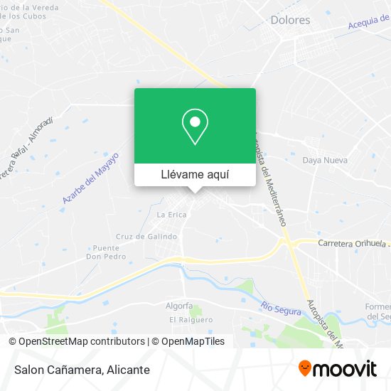 Mapa Salon Cañamera