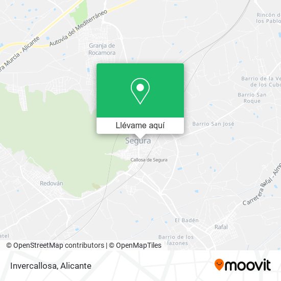 Mapa Invercallosa