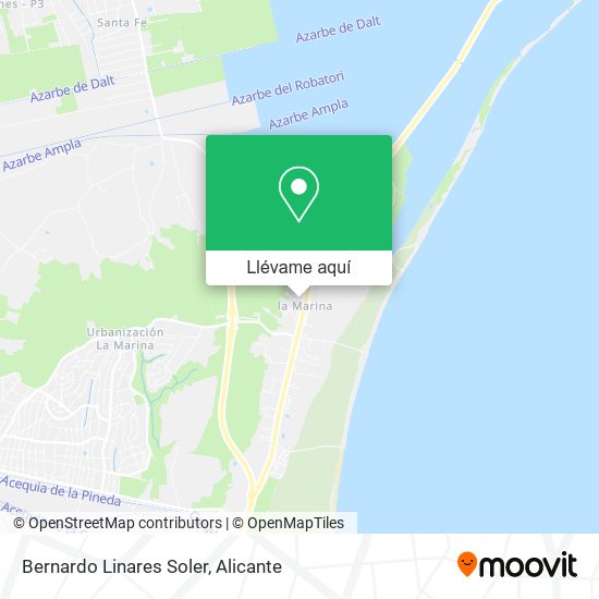 Mapa Bernardo Linares Soler