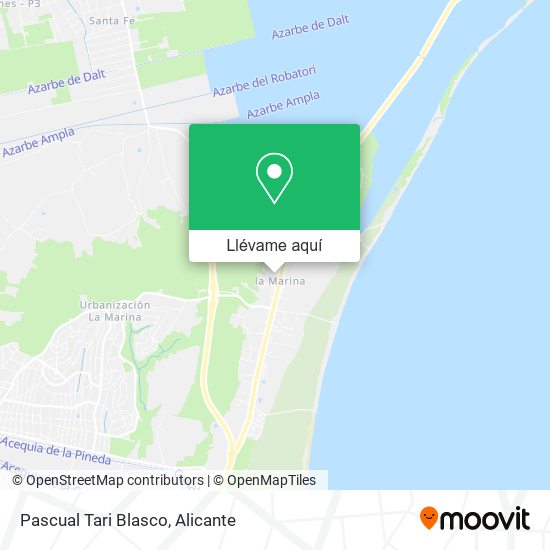Mapa Pascual Tari Blasco