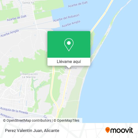 Mapa Perez Valentín Juan