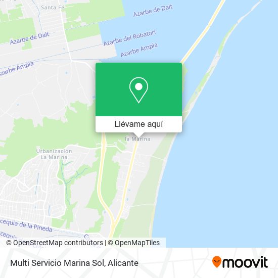 Mapa Multi Servicio Marina Sol