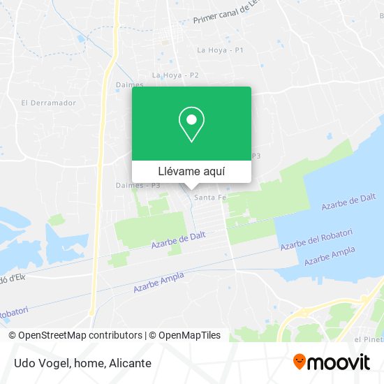Mapa Udo Vogel, home