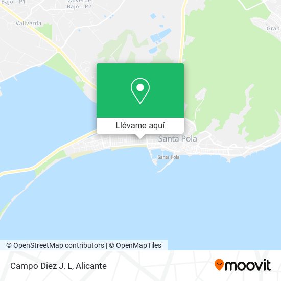 Mapa Campo Diez J. L