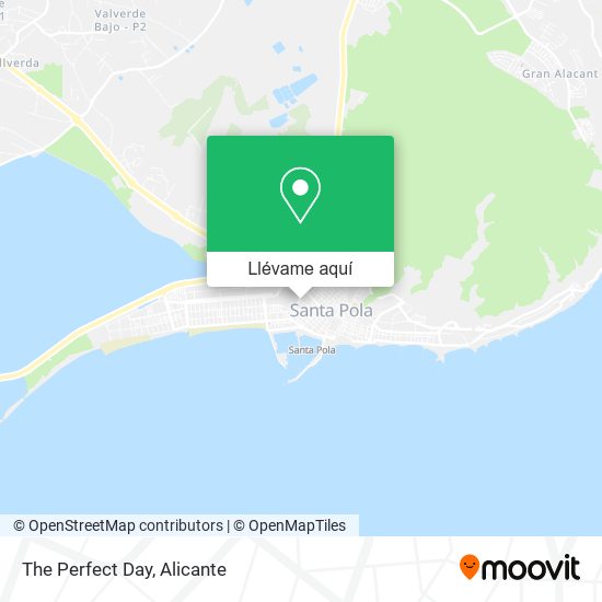 Mapa The Perfect Day