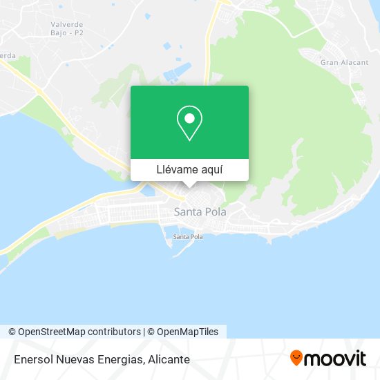 Mapa Enersol Nuevas Energias
