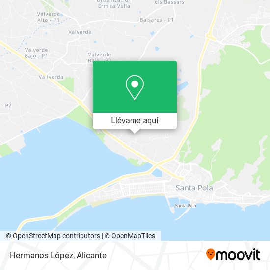 Mapa Hermanos López