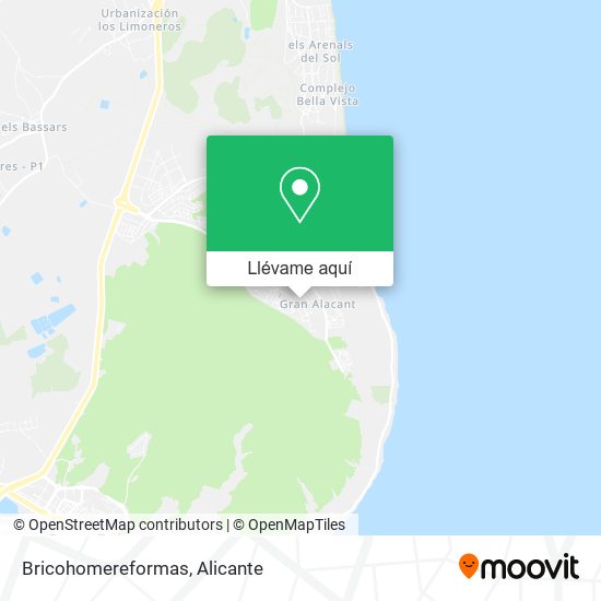 Mapa Bricohomereformas
