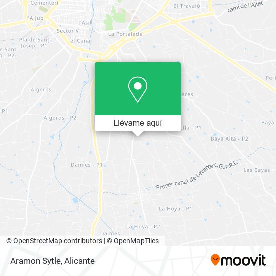 Mapa Aramon Sytle