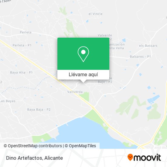 Mapa Dino Artefactos