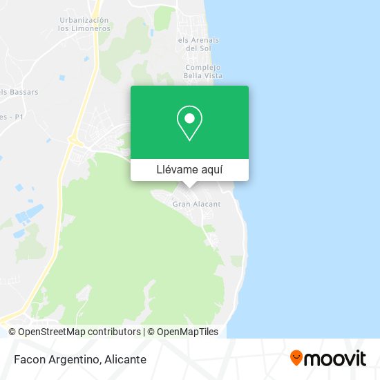 Mapa Facon Argentino