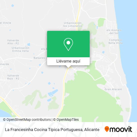 Mapa La Francesinha Cocina Típica Portuguesa