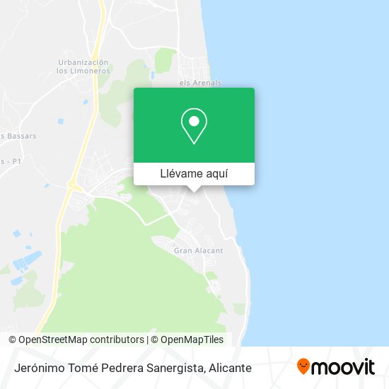 Mapa Jerónimo Tomé Pedrera Sanergista