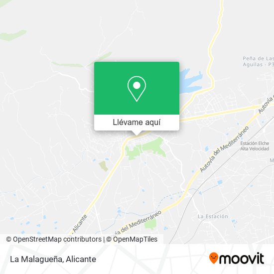 Mapa La Malagueña