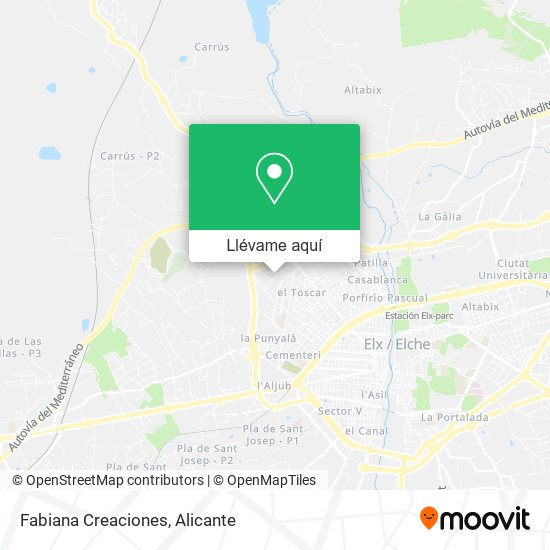 Mapa Fabiana Creaciones