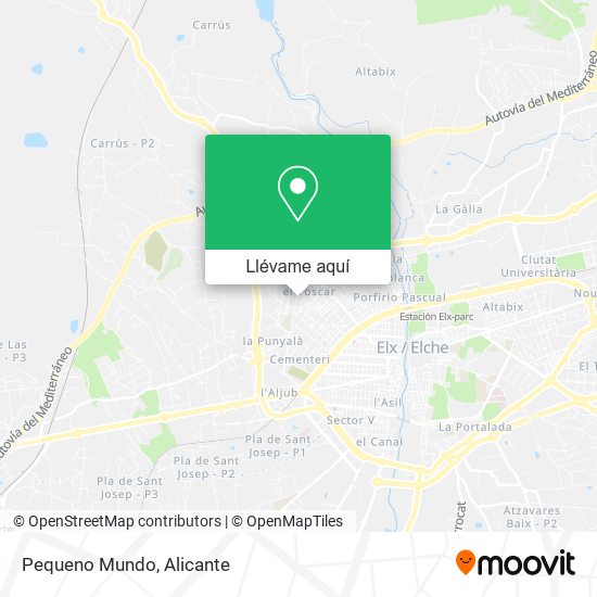 Mapa Pequeno Mundo