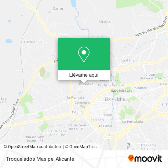 Mapa Troquelados Masipe