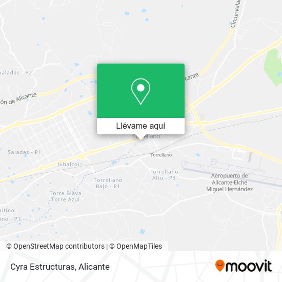 Mapa Cyra Estructuras