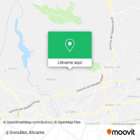 Mapa Jj González