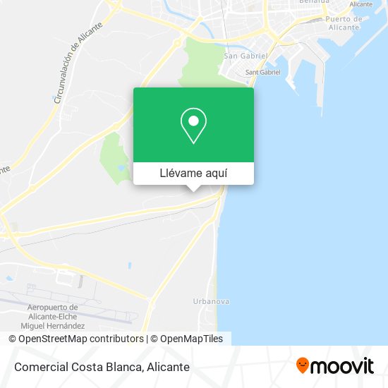 Mapa Comercial Costa Blanca