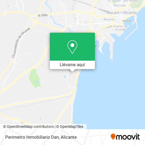 Mapa Perimetro Inmobiliario Dan