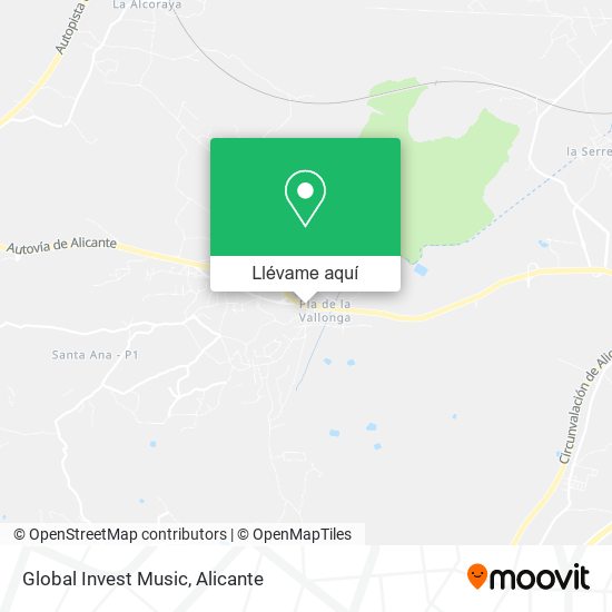Mapa Global Invest Music