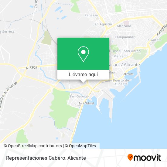Mapa Representaciones Cabero