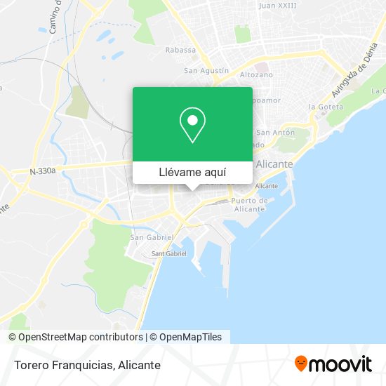 Mapa Torero Franquicias