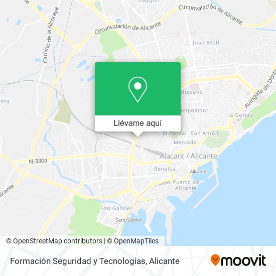 Mapa Formación Seguridad y Tecnologias