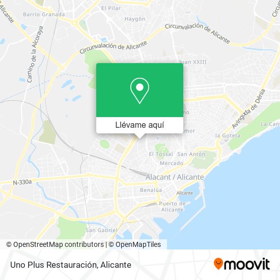 Mapa Uno Plus Restauración