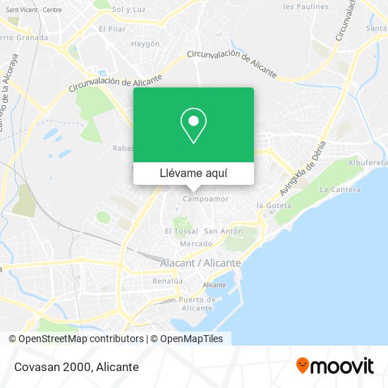 Mapa Covasan 2000