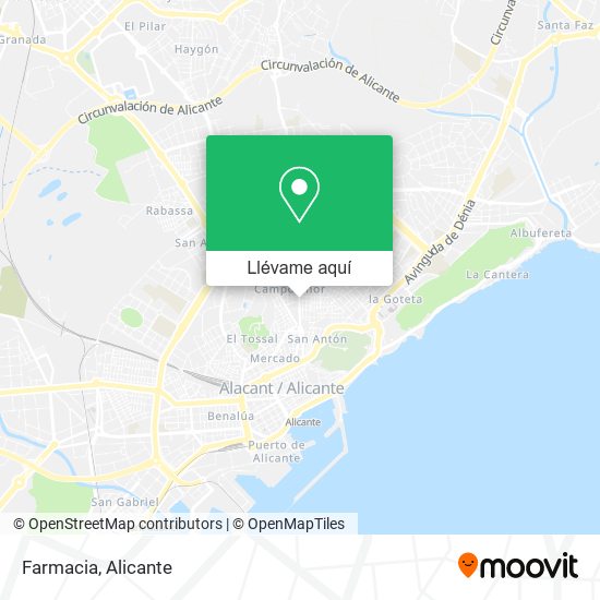 Mapa Farmacia