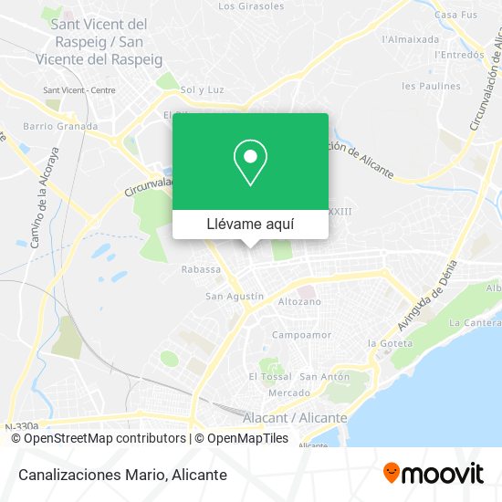 Mapa Canalizaciones Mario