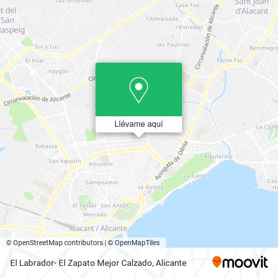 Mapa El Labrador- El Zapato Mejor Calzado