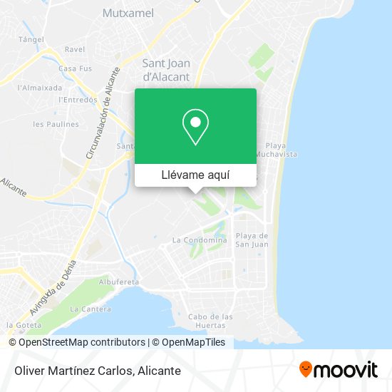 Mapa Oliver Martínez Carlos