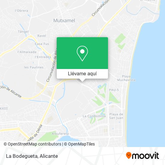 Mapa La Bodegueta