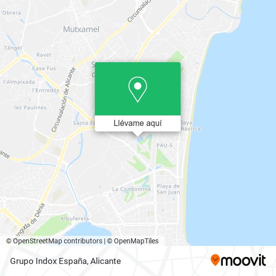 Mapa Grupo Indox España