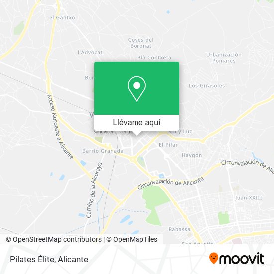 Mapa Pilates Élite