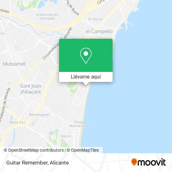 Mapa Guitar Remember