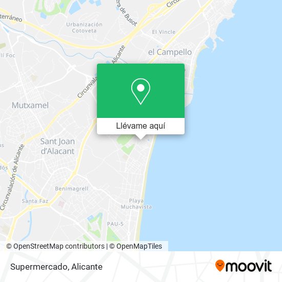 Mapa Supermercado