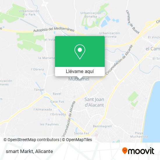 Mapa smart Markt