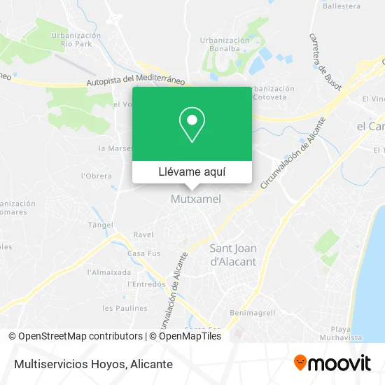 Mapa Multiservicios Hoyos
