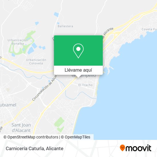 Mapa Carnicería Caturla