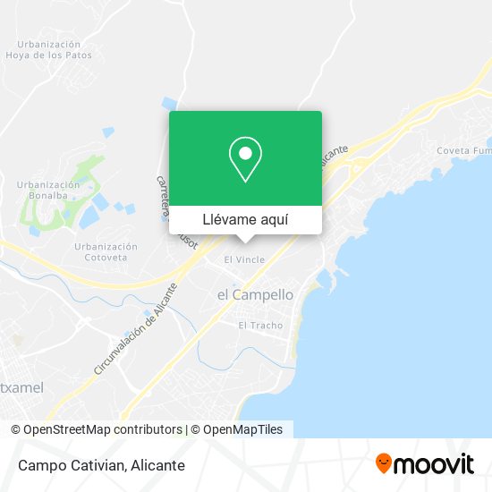 Mapa Campo Cativian